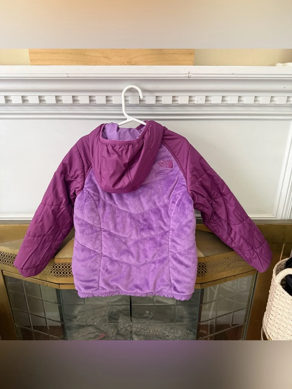 The North Face Perseus Reversible Hooded Fleece Jacket - Girls'